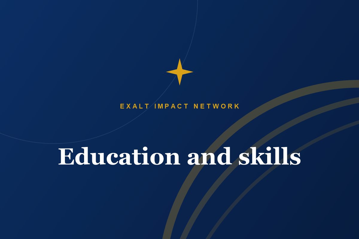 Education and skills development