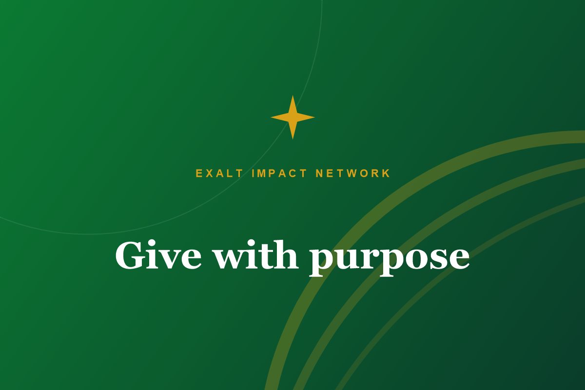 Supporting communities through generosity