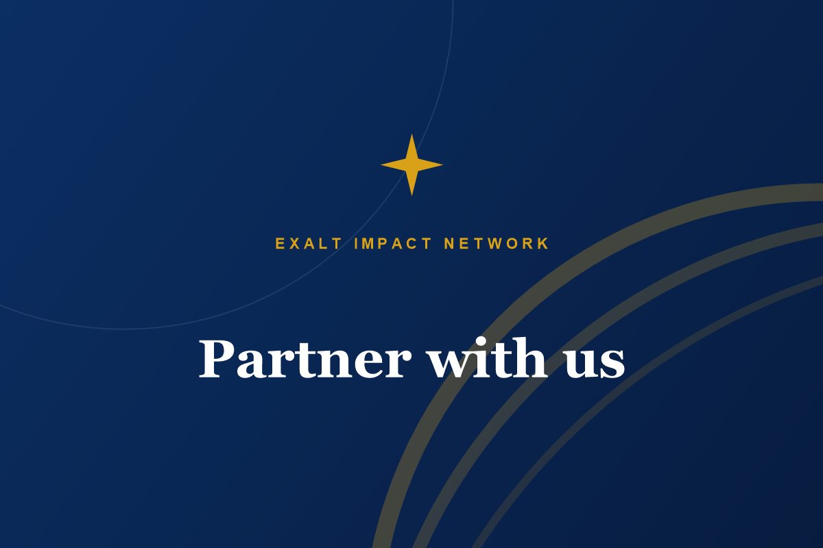 Partner with Exalt Impact Network