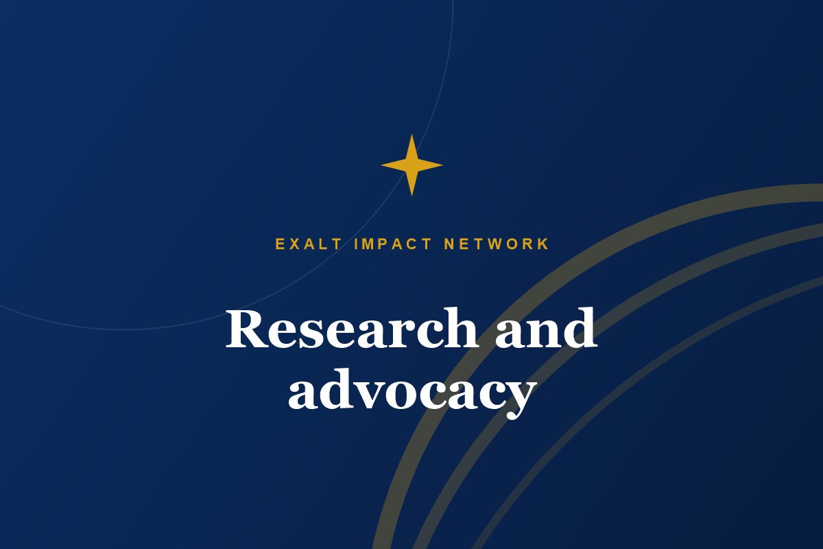 Research and advocacy