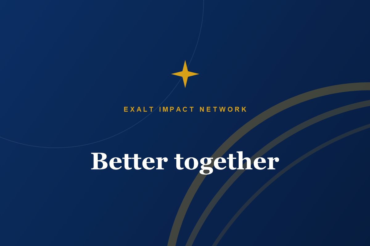 People working together in a community
